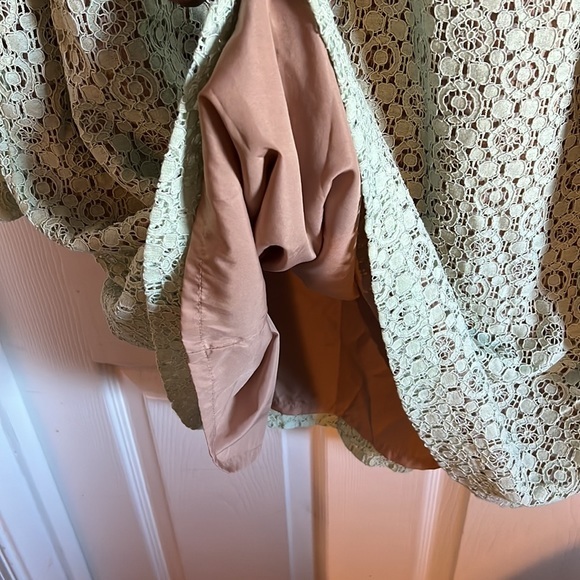 Victoria Beckham X Target Spring Green Long Sleeve Dress - Picture 4 of 9